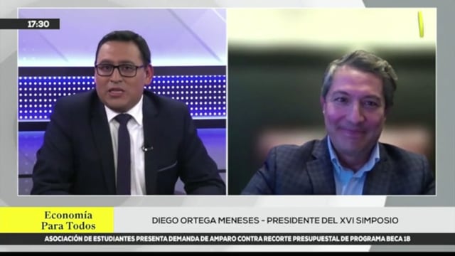 Entrevista a Diego Ortega Meneses en RPP TV Noticias