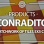 Vidéo: Conradtio - piastrelle messicane monocolore 5x5 cm - 120 pezzi