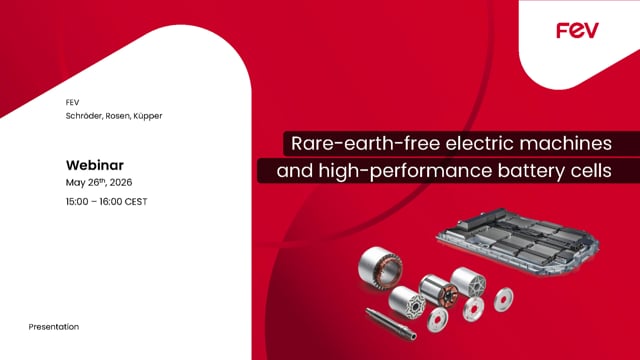 Toward resource-responsible electrification: Rare-earth-free electric machines and high-performance battery cells