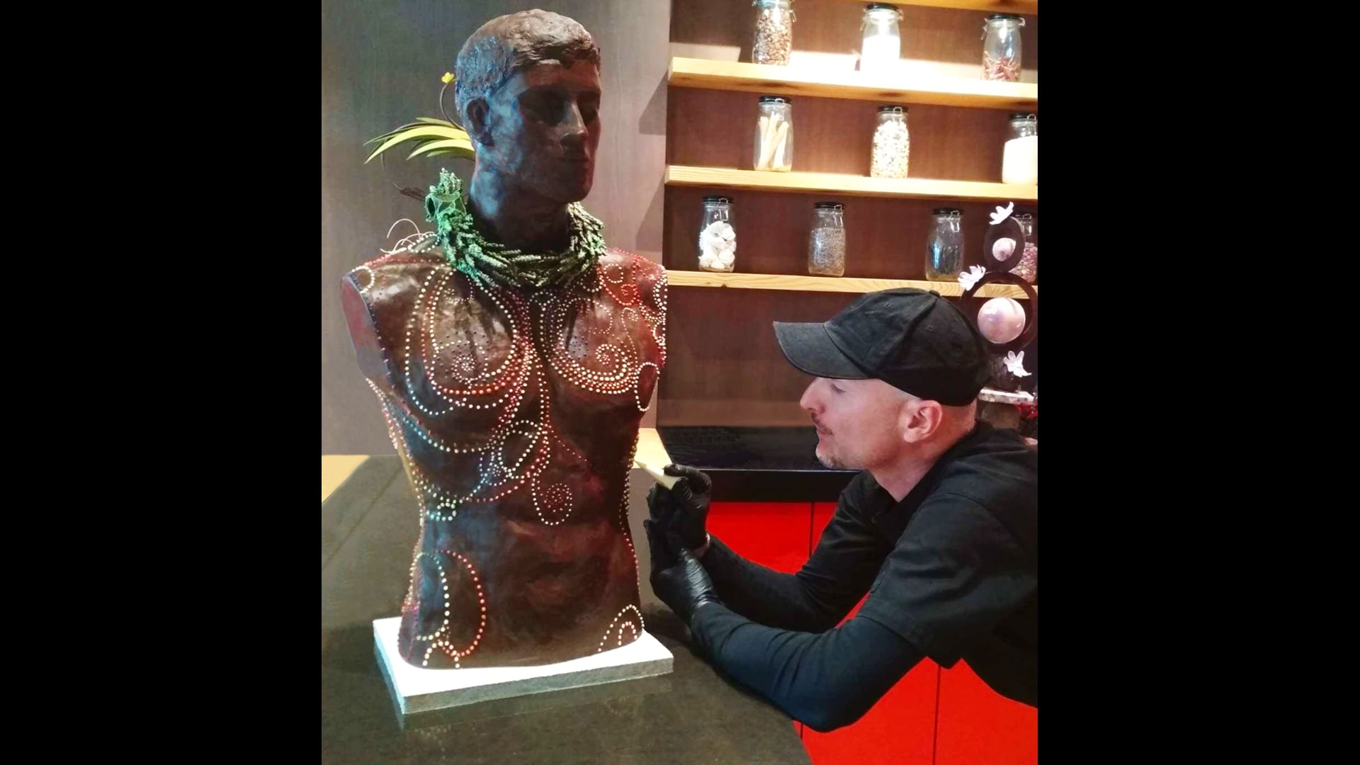 Chocolate Body Painting by Gerhard Petzl