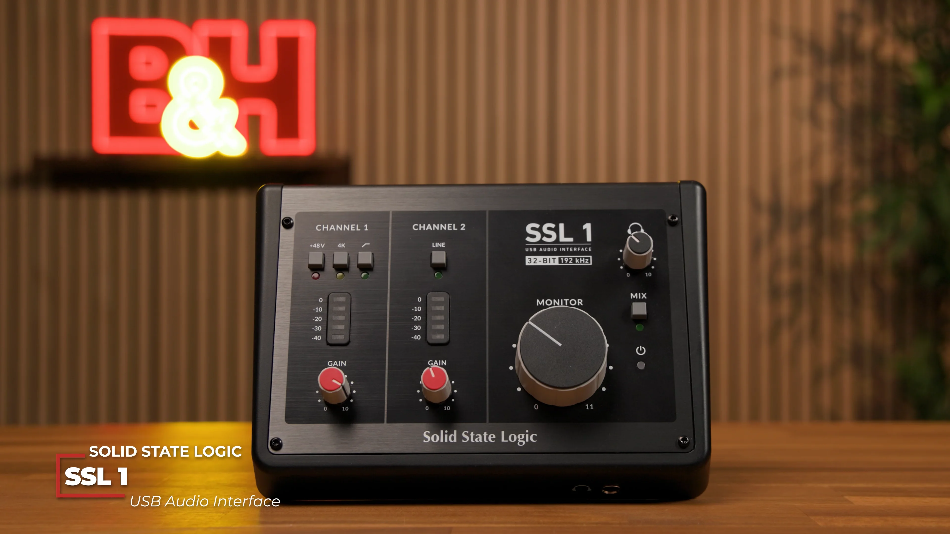 Solid State Logic SSL 1 2x2 USB-C Audio Interface 729708X2 B&H