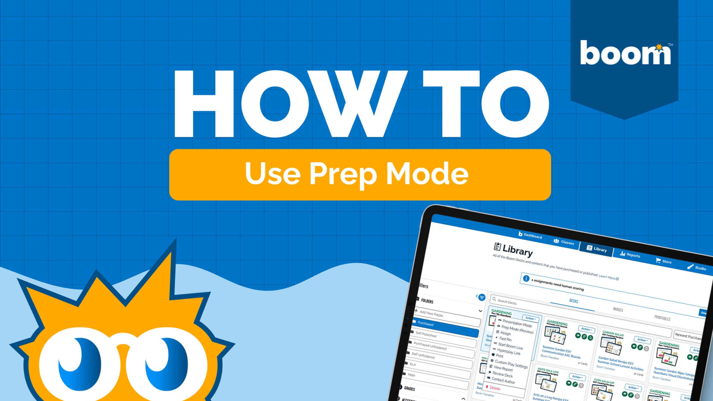 How to Use Prep Mode in Boom Learning | Customize Decks Before ...