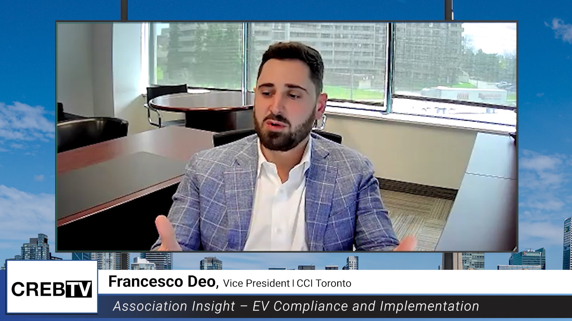 CREBTV S3 E06 with Francesco Deo, Vice President of CCI Toronto
