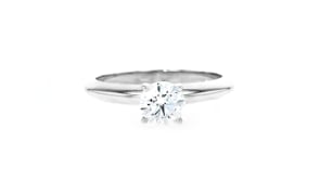 .76 Carat Certified Diamond Solitaire Ring in 14kt White Gold