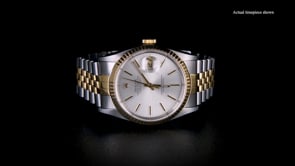 Pre-Owned Rolex Datejust Mens 36mm Automatic Stainless Steel and 18kt Yellow Gold Watch