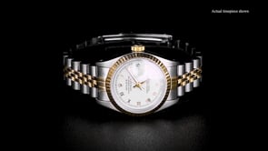 Pre-Owned Rolex Datejust Womens 26mm Automatic Stainless Steel and 18kt Yellow Gold Watch