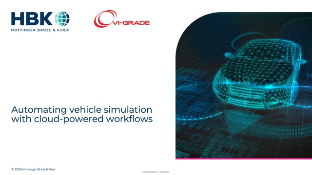 Automating vehicle dynamics simulation with cloud-powered workflows