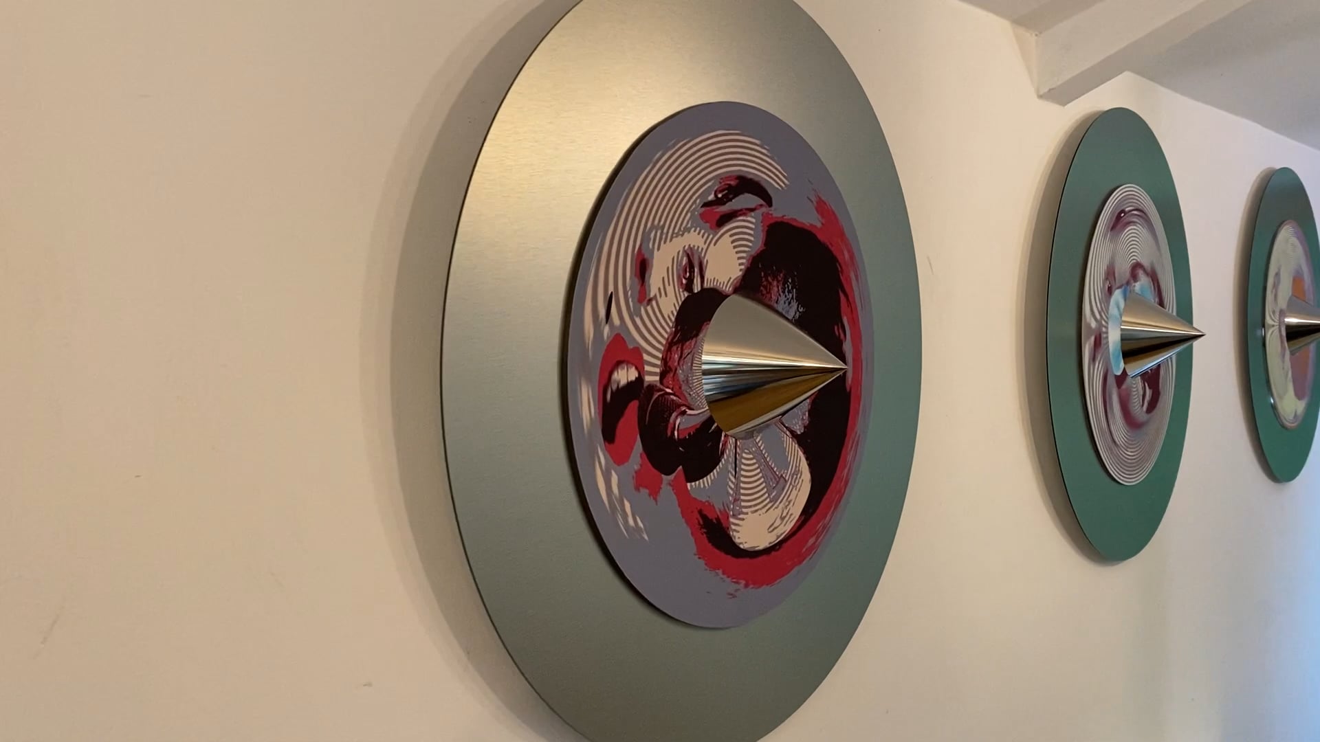 Jonty Hurwitz & Yifat Davidoff, Amy: What a Jazz Genius May Hear, Aluminium, Cotton Paper & Ink, Stainless Steel, 2021