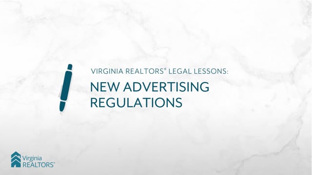 New Advertising Regulations