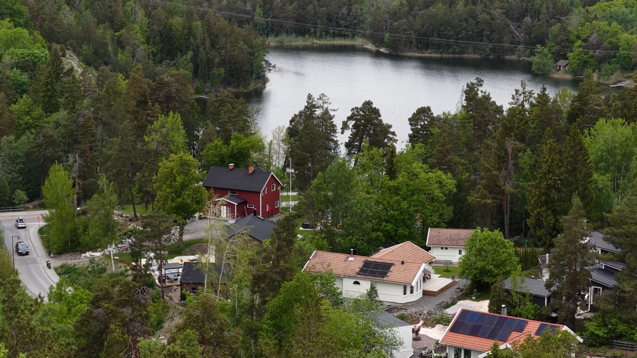 6 rum Villa på Nämndemansvägen 9 Eriksvik Nacka kommun - video