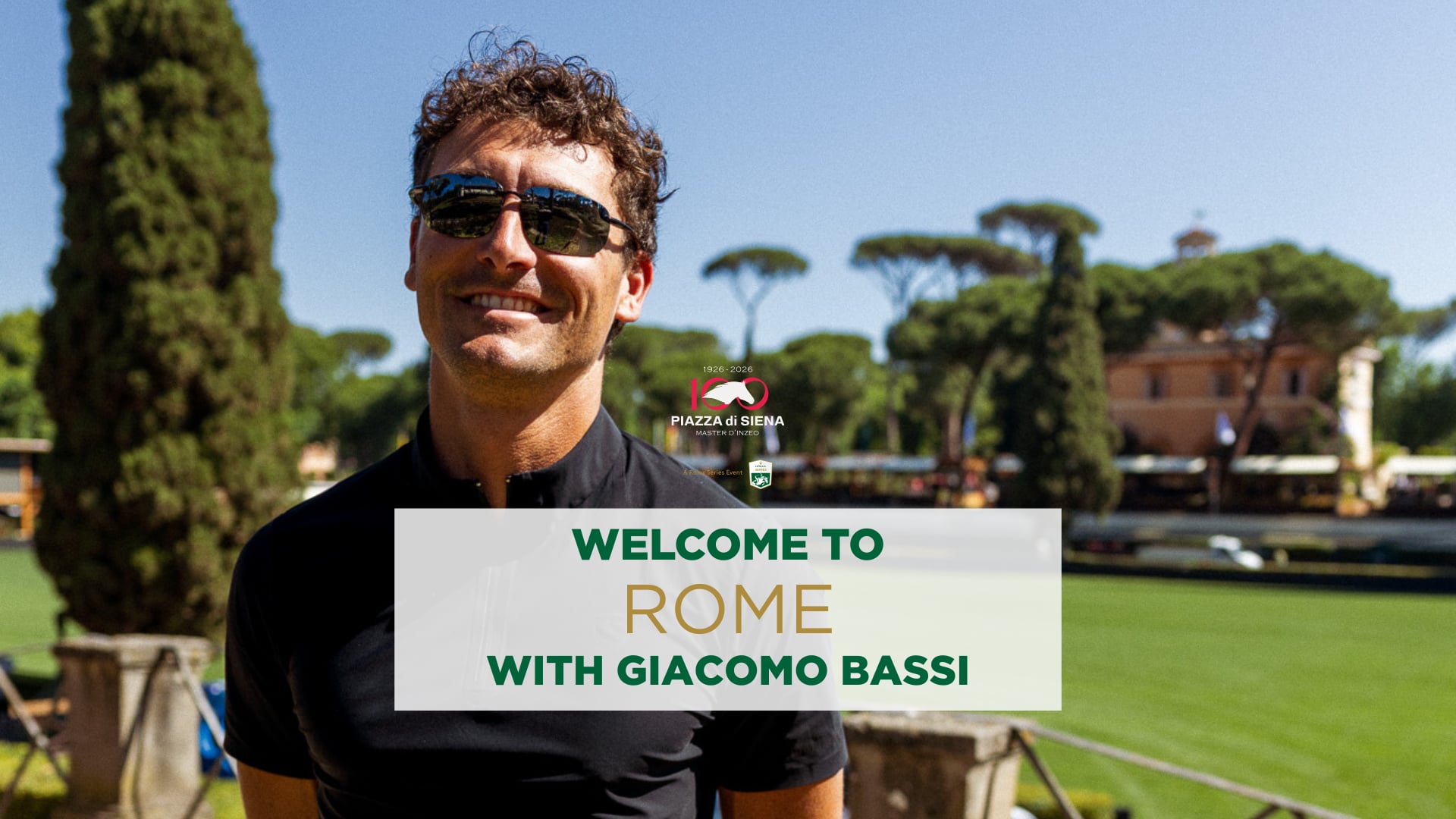 Welcome to - Rome with Giacomo Bassi