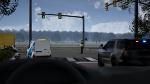 Van vs Traffic Officer: Accident Recreation - Kittelson & Associates, Inc.