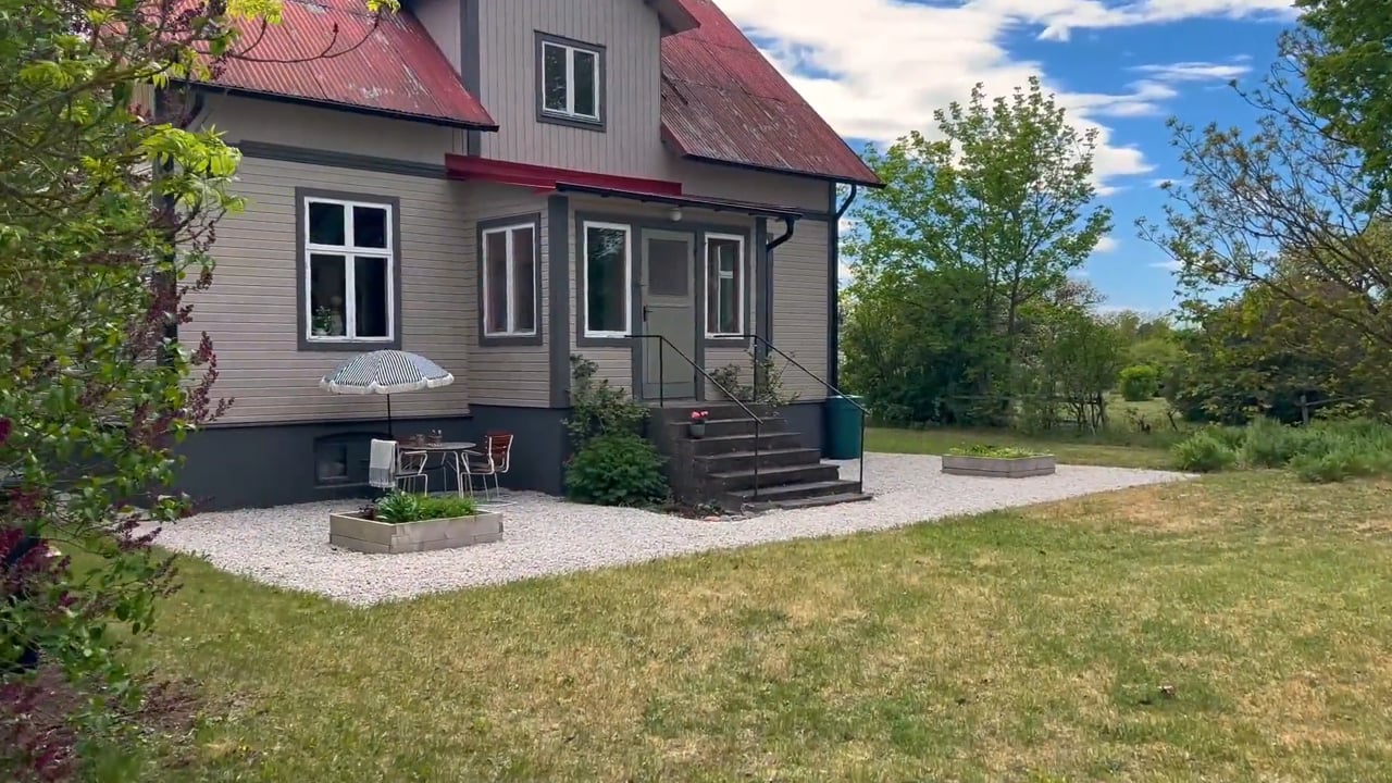 4 rum Villa på Eksta Hägur 172 Södra Gotland Gotlands kommun - video