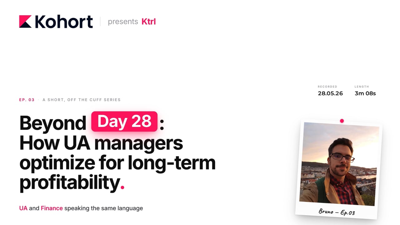 Beyond Day 28: How UA Managers Can Optimize for Long-Term Profitability