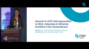 Gewicht im Griff, Gehirngesundheit im Blick: Adipositas & Alzheimer Krankheit in der Hausarztpraxis