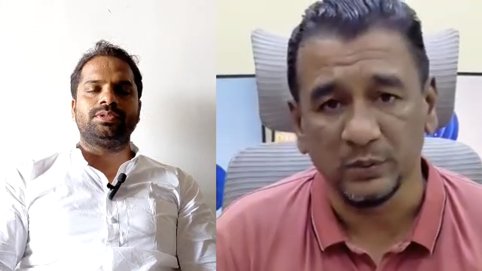 सय्यद सलिमने माजी आमदार सुधाकर भालेराव यांच्यावर टीका करू नये,अन्यथा माझ्याशी गाठ अमेर शेख यांचा इशारा