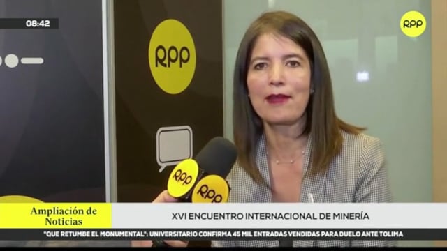 Entrevista a Julia Torreblanca en RPP TV Noticias