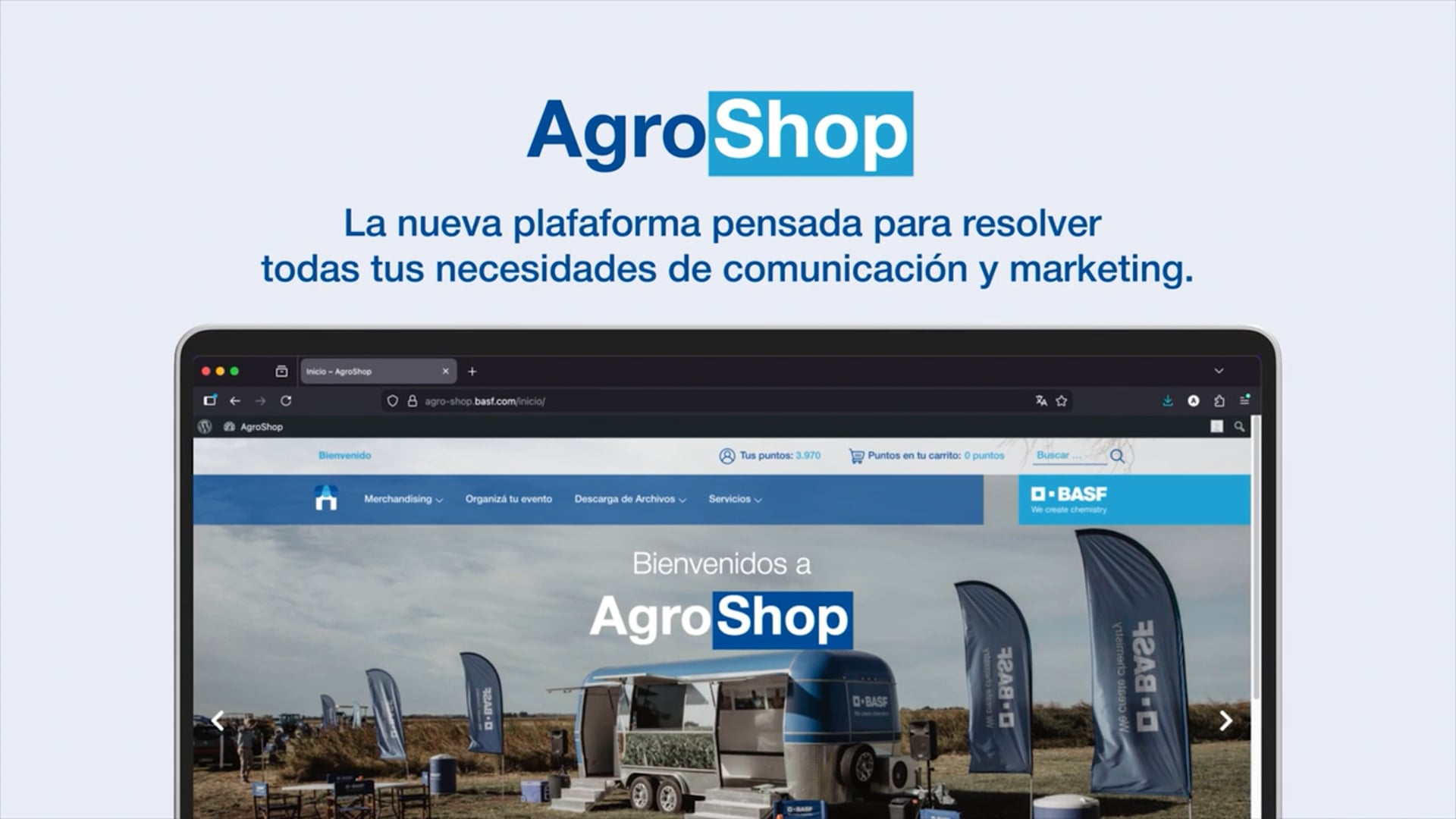 BASF Agro Shop Website