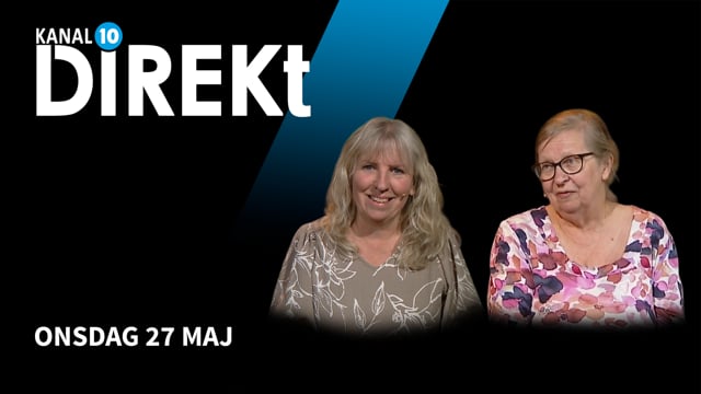 ⁣Onsdag 27 maj | Kanal 10 Direkt