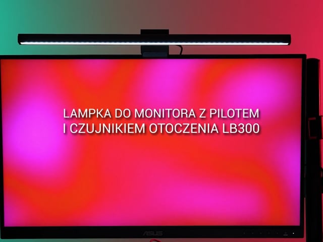 Silver Monkey Lampka do monitora z pilotem i czujnikiem otoczenia LB300 - 1361013 - zdjęcie 2