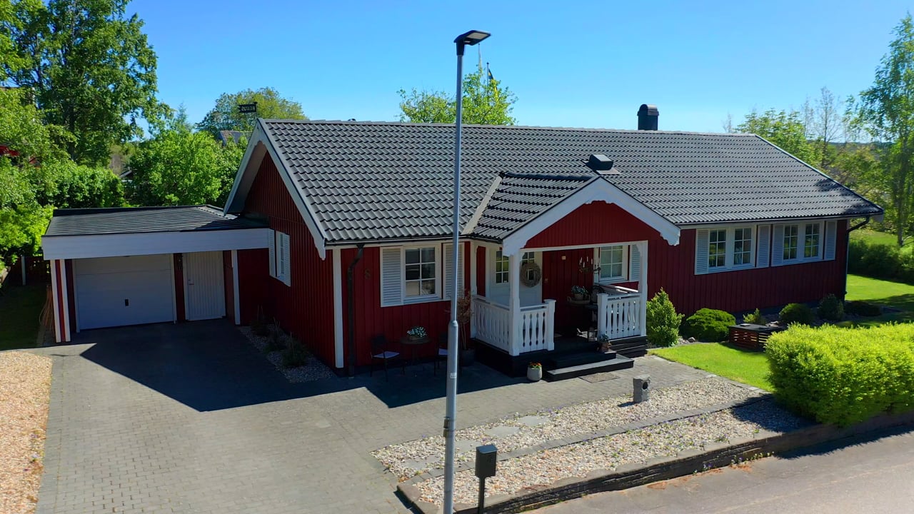 117 m² Villa på Gästisvägen 8 Österbymo Ydre kommun - video