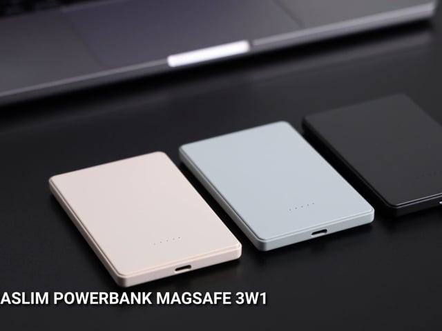 Silver Monkey Powerbank Smart 5000 mAh MagSafe UltraSlim 3w1 Ciemny szary - 1361039 - zdjęcie 2