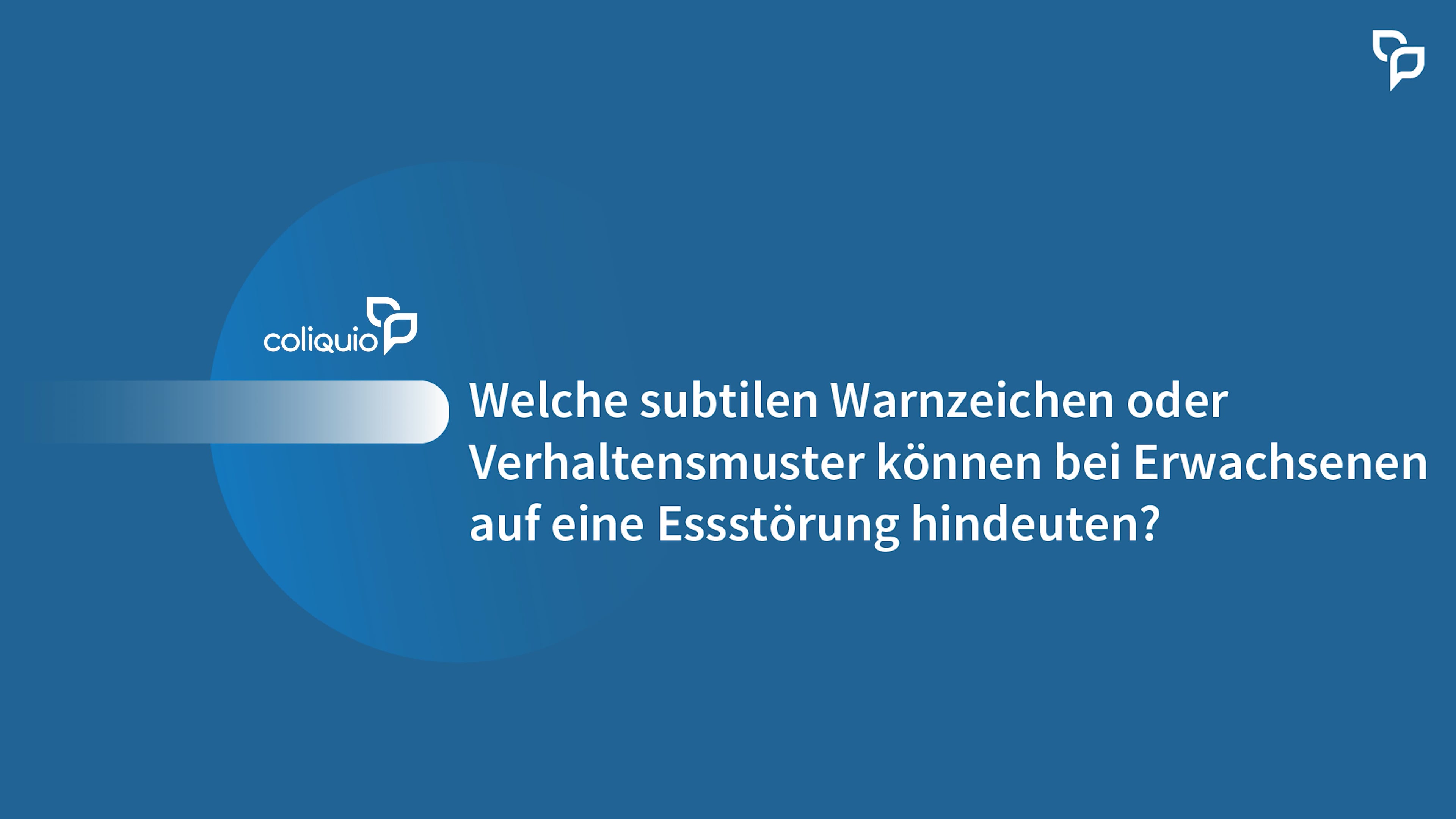 Thumbnail von Subtile Anzeichen von Essstörungen im Erwachsenenalter