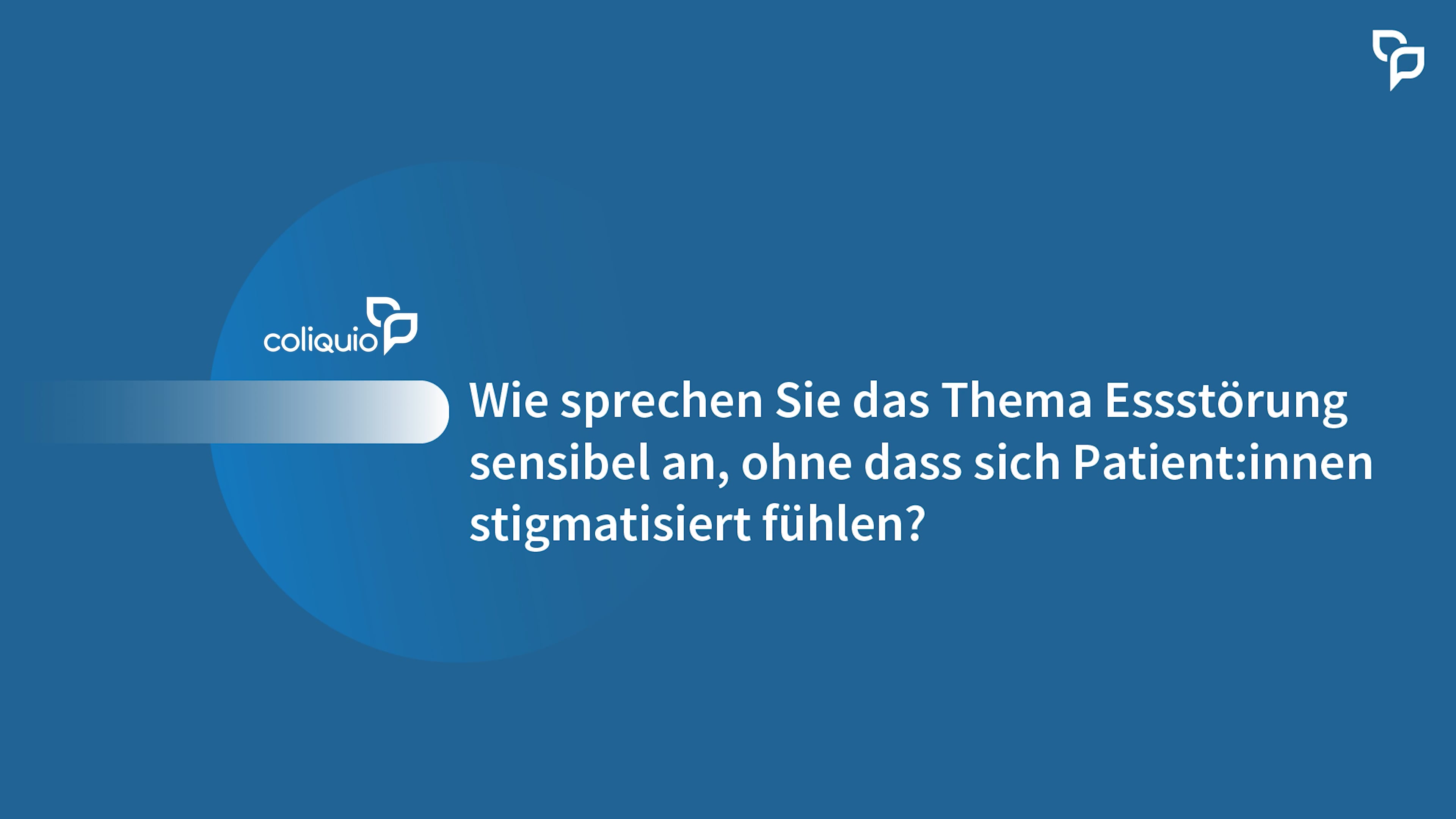 Thumbnail von Essstörungen stigmatisierungsfrei ansprechen