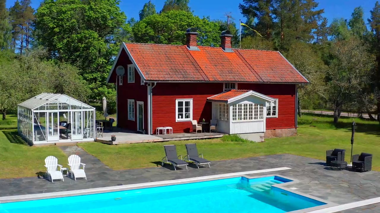 4 rum Villa på Fruhammarstorp 1 Ydre Ydre kommun - video