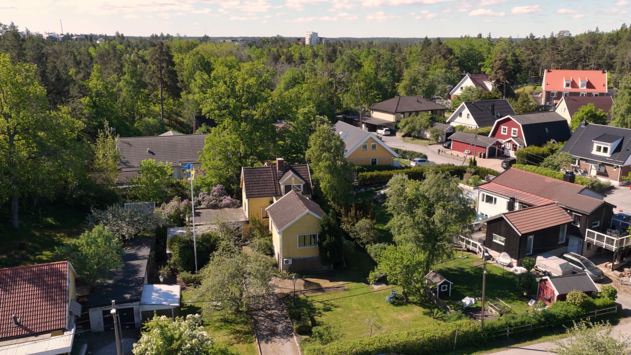 6 rum Villa på Apollovägen 33 Eknäs Nacka kommun - video