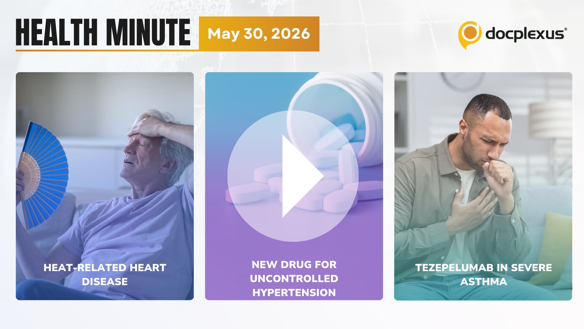 Heat-Related Heart Disease, New Drug Approvals & More