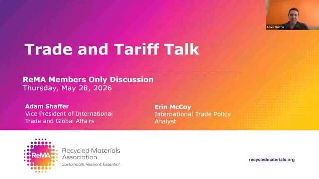 Trade and Tariff Talk - May 28, 2026