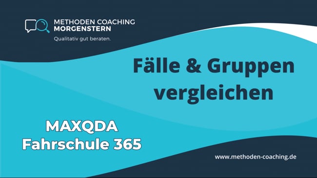 Fälle & Gruppen vergleichen