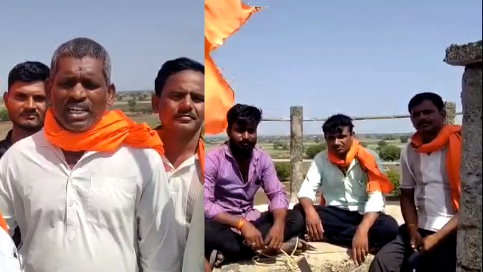 रेणापूर येथे पाण्याच्या टाकीवर चढून मराठा समाजाने केला आंदोलन तर लातूर अंबाजोगाई मार्गावर रास्ता रोको