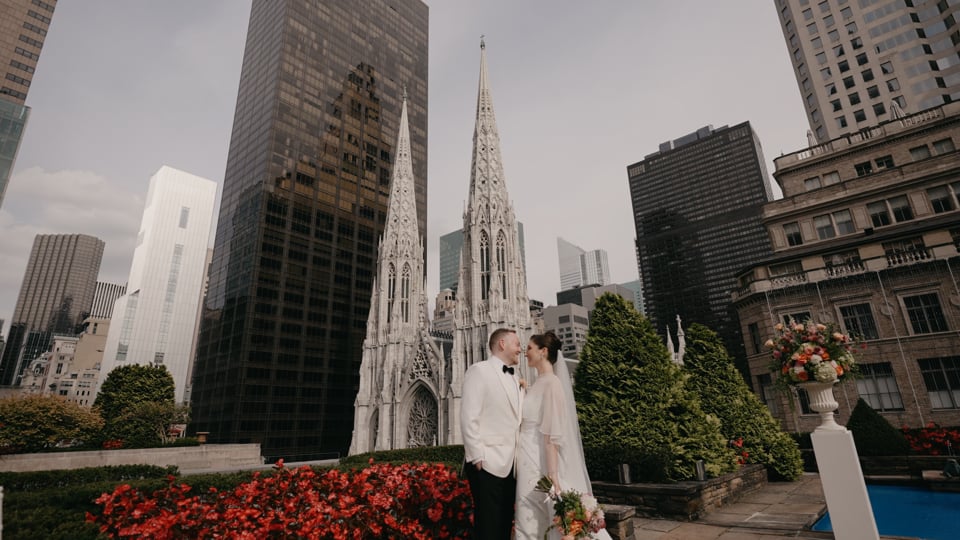 Jennifer & William’s Romantic New York City Wedding at 620 Loft &Garden
