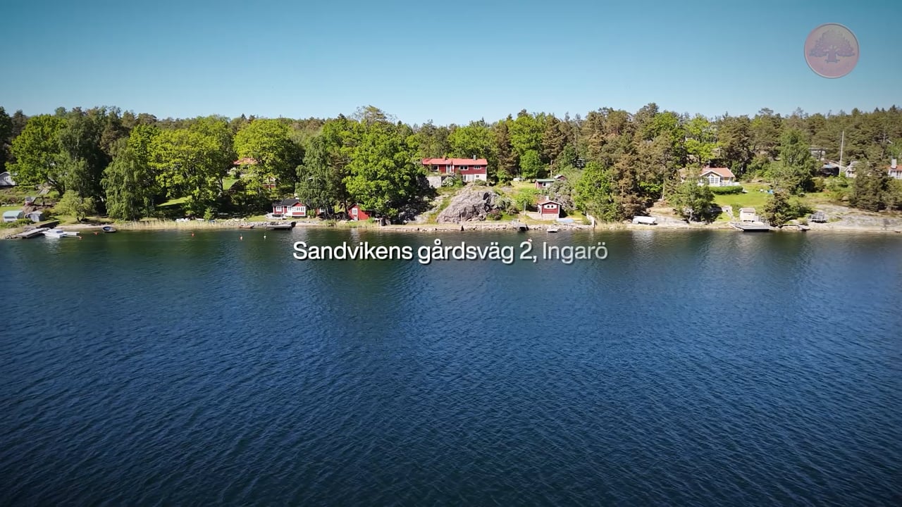 3 rum Fritidshus på Sandvikens gårdsväg 2 Ingarö Värmdö kommun - video