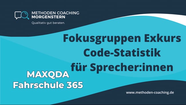 Code-Statistiken für Sprecher:innen