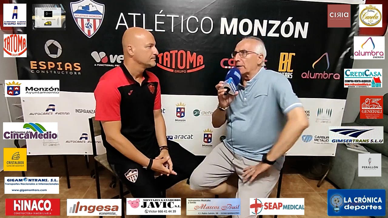 PLAY OFF ASCENSO A  2ª RFEF  FINAL AUTONÓMICA  IDA   AT.MONZÓN ALUMBRA  0-2  CD CUARTE  ISMAEL MARIANI ( ENTRENADOR AT.MONZÓN ALUMBRA )