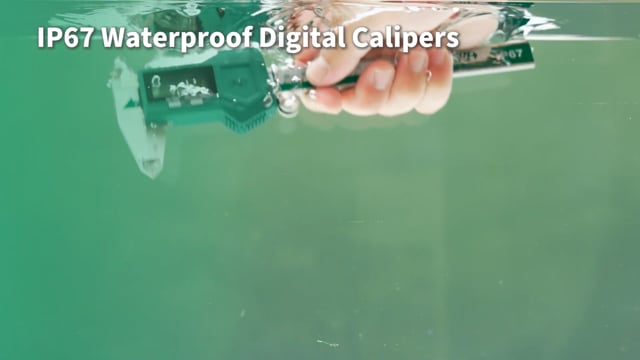 Paquímetro Digital INSIZE IP67 à Prova d'Água com Saída de Dados 300mm / 12