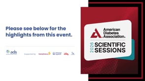 Highlights from American Diabetes Association (ADA) 2026 Scientific Sessions