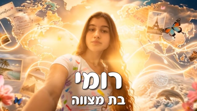 רומי בת 12 – מצגת וידאו מרגשת לבת המצווה