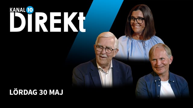 ⁣Lördag 30 maj | Kanal 10 Direkt