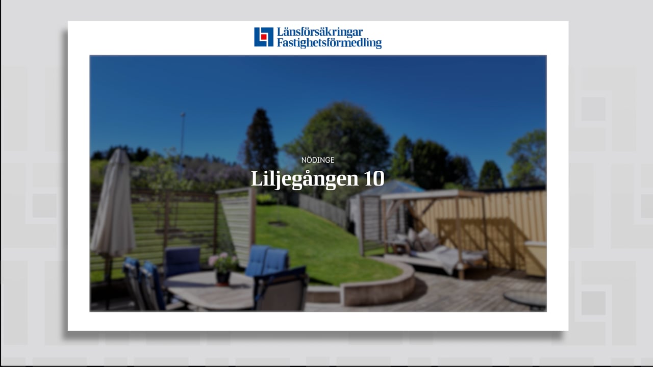 6 rum Villa på Liljegången 10 Nödinge Ale kommun - video