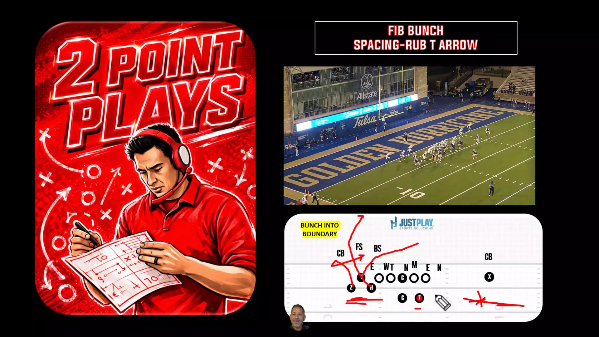 2 POINT PLAYS BUNCH EMPTY T ARROW RUB