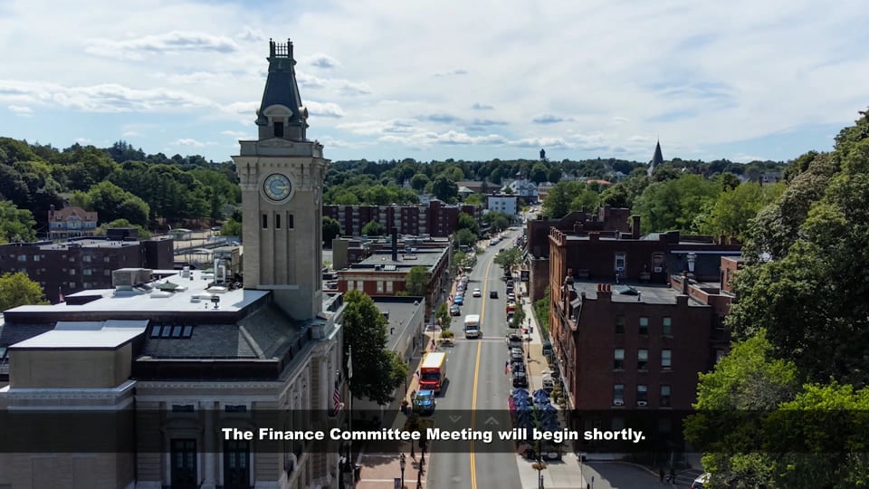 Finance Committee Meeting - June 1st, 2026