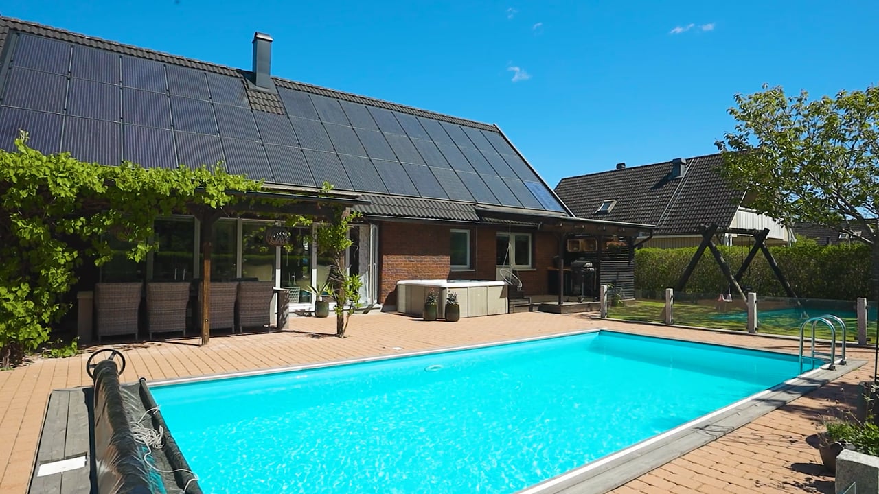 6 rum Villa på Plommonvägen 11 Trekanten Kalmar kommun - video