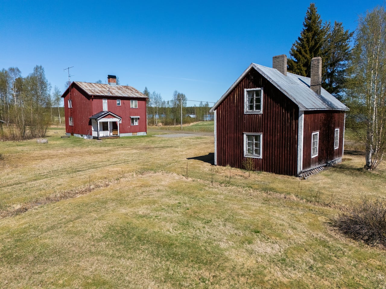 Gård med jordbruk på Långträsk 4 Långträsk Norsjö kommun - video