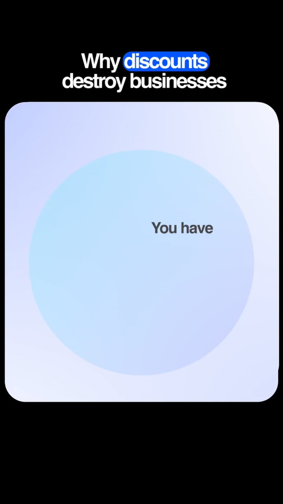 Discounts feel like growth, but they quietly damage trust.When customers realize