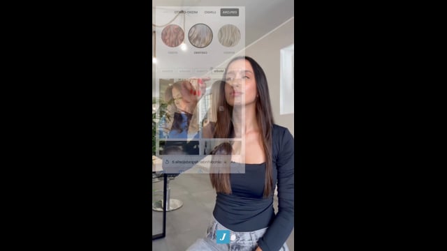 Video Degradé Biondo Medio