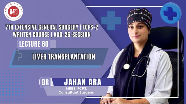 Lecture-60 || Dr Jahan ara